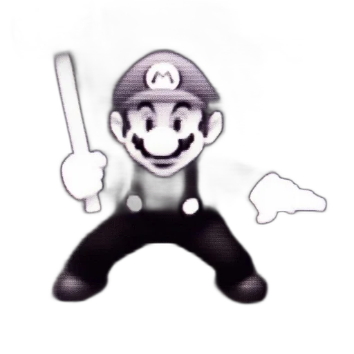 staff, weapon, sword, hat, pixel art, 3d render, concept art, cartoon transparent PNG cut-out