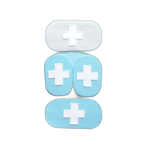 blue, back, first, aid transparent PNG cut-out