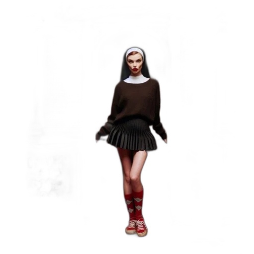 dress, concept art, 3d render, fantasy art, photorealistic, dark, monochrome, earth tones transparent PNG cut-out