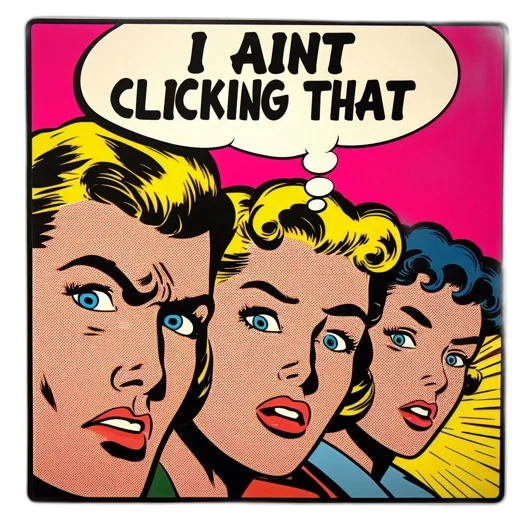 vintage-comic, panel, trio, features, frowning, blonde, man, startled transparent PNG cut-out