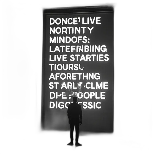 dark, concert, poster, forthcoming, ghostfest, festival, dublin, projected transparent PNG cut-out