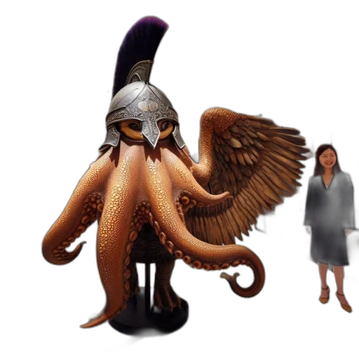 creature, animal, dragon, staff, concept art, 3d render, fantasy art, photorealistic transparent PNG cut-out