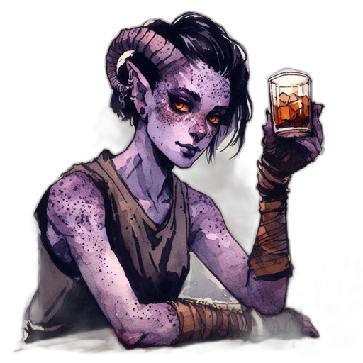 fantasy art, concept art, watercolor, pixel art, dark, unique, character, possessing transparent PNG cut-out