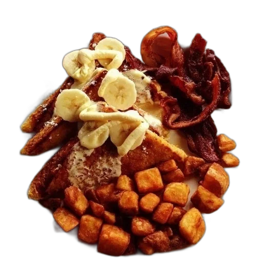 food, crown, jacket, photorealistic transparent PNG cut-out