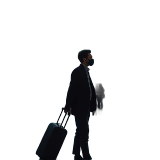staff, jacket, 3d render, concept art transparent PNG cut-out