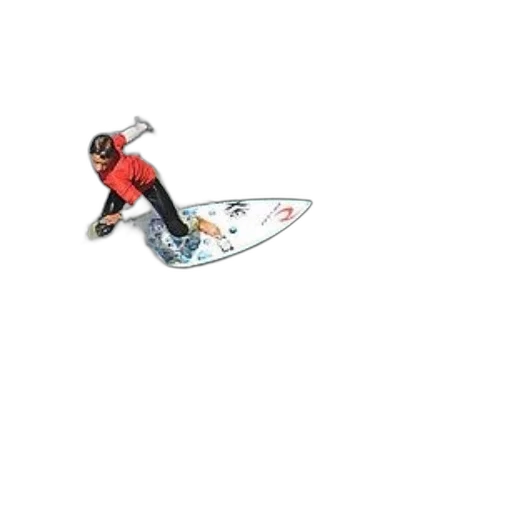 robot, staff, weapon, 3d render, photorealistic, surfer, red, wetsuit transparent PNG cut-out