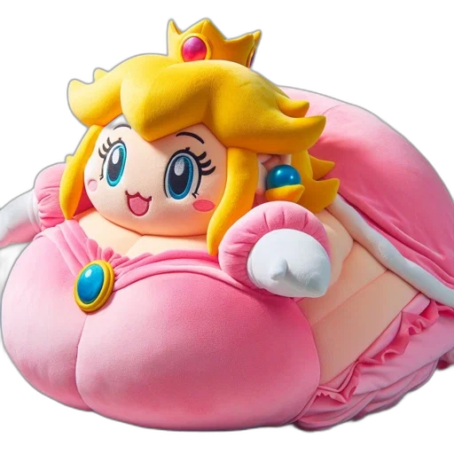 crown, weapon, dress, 3d render, concept art, vaporwave, adorable, stuffed transparent PNG cut-out