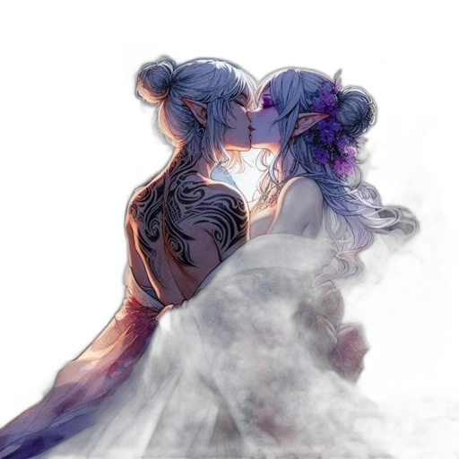 dress, dragon, mask, watercolor, fantasy art, concept art, anime, fog transparent PNG cut-out