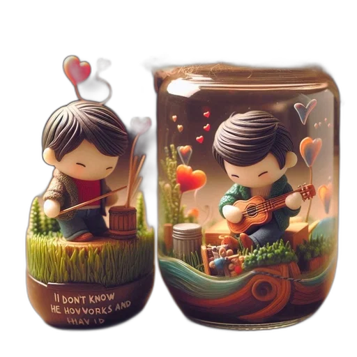 bottle, oil painting, fantasy art, concept art, photorealistic, forest, rain, underwater transparent PNG cut-out