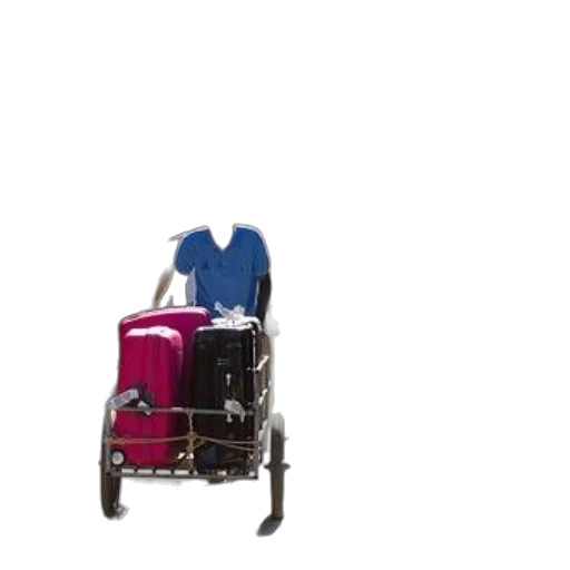 car, robot, furniture, umbrella, 3d render, concept art, vaporwave, bustling transparent PNG cut-out