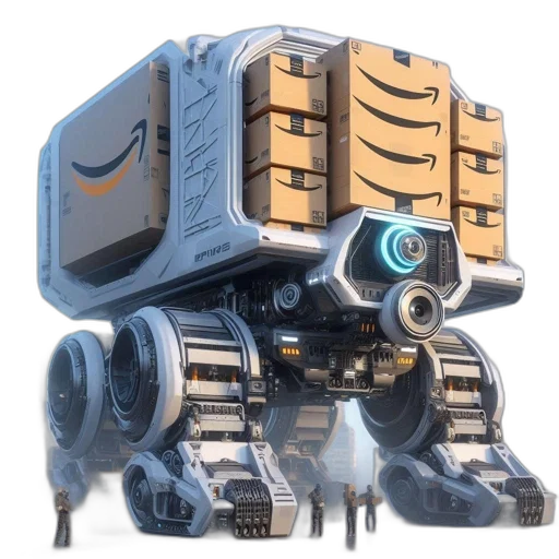 robot, weapon, creature, car, concept art, 3d render, cyberpunk, fantasy art transparent PNG cut-out