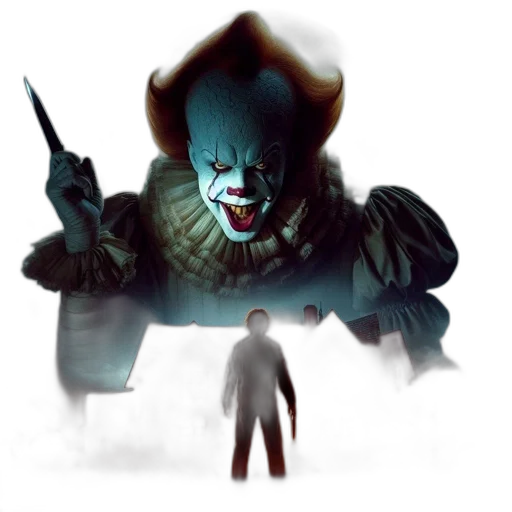 mask, concept art, 3d render, comic book art, pixel art, silhouetted, figure, holds transparent PNG cut-out