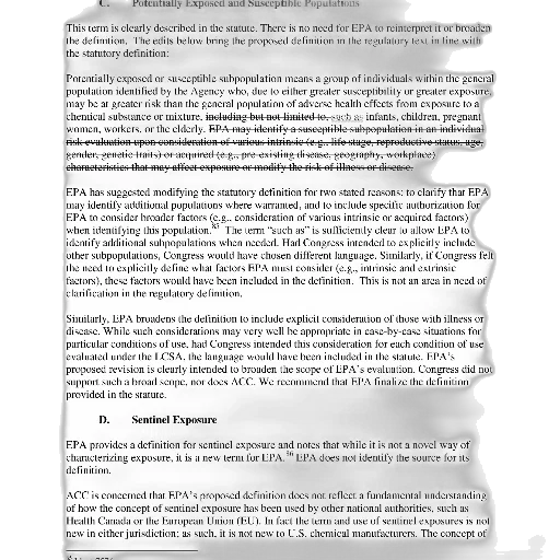 document, discussing, potentially, exposed, susceptible, populations, references, epa transparent PNG cut-out