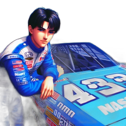 car, animal, jacket, photorealistic, vaporwave, 3d render, concept art, man transparent PNG cut-out