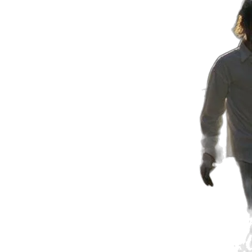 jacket, robot, creature, staff transparent PNG cut-out