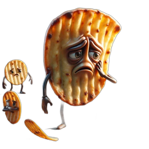 food, mask, face, creature, concept art, 3d render, photorealistic, fantasy art transparent PNG cut-out