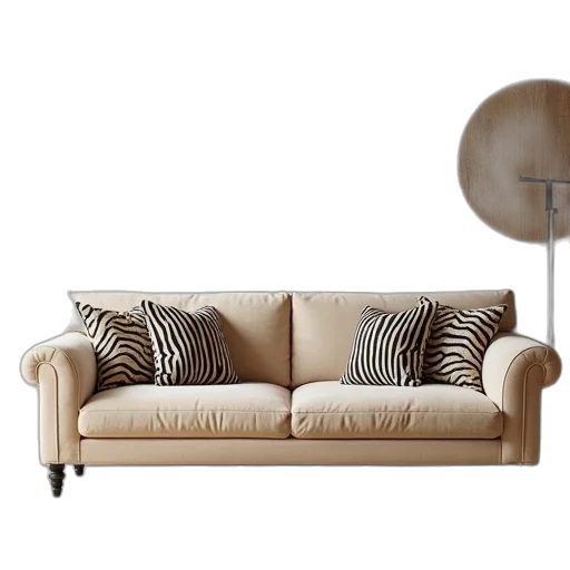 furniture, 3d render, photorealistic, earth tones transparent PNG cut-out