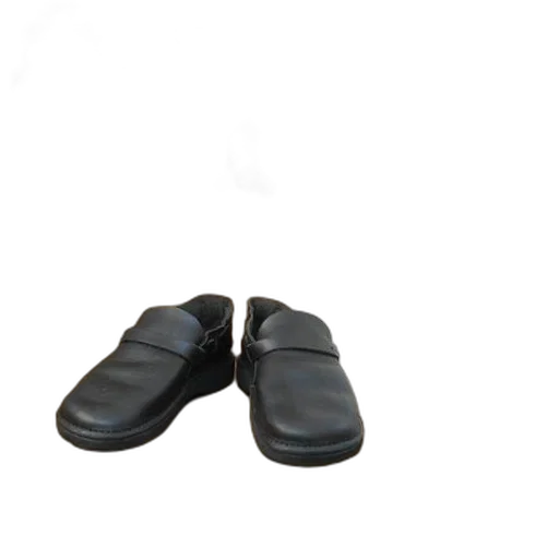 shoes, weapon, 3d render, photorealistic, cat, sits, wooden, stairway transparent PNG cut-out