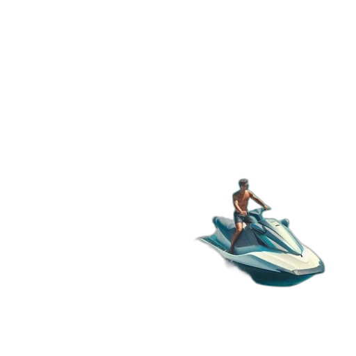 car, weapon, concept art, 3d render, pixel art, vaporwave, underwater, beach transparent PNG cut-out