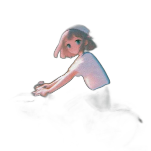 creature, dress, robot, animal, concept art, watercolor, 3d render, anime transparent PNG cut-out