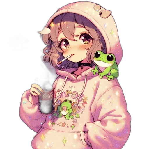 creature, dragon, animal, staff, pixel art, watercolor, anime, concept art transparent PNG cut-out