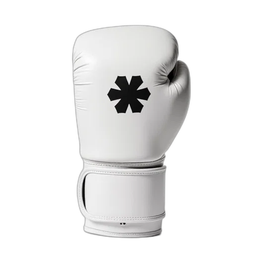 crown, white, boxing, glove, black, logo, knuckle, area transparent PNG cut-out