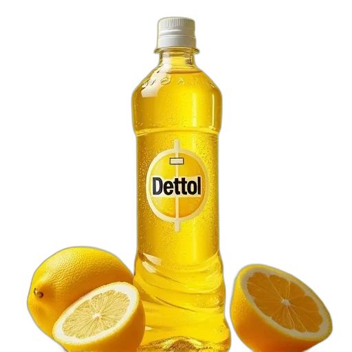 bottle, food, weapon, photorealistic, 3d render, dettol, liquid, 500ml transparent PNG cut-out