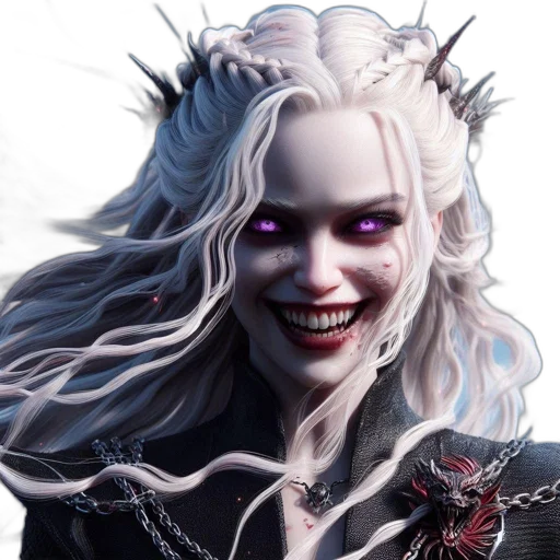face, concept art, fantasy art, comic book art transparent PNG cut-out