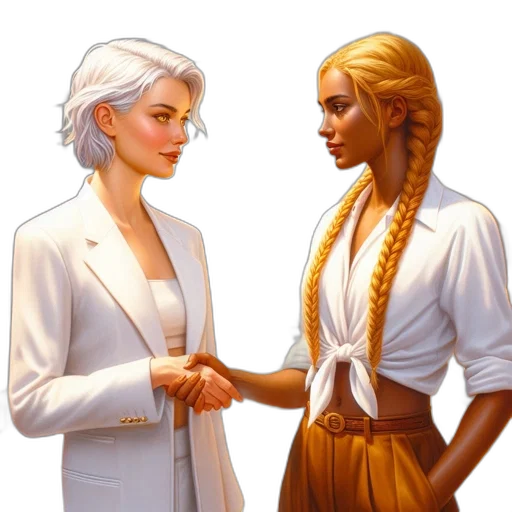 jewelry, staff, jacket, concept art, pixel art, fantasy art, comic book art, sunset transparent PNG cut-out
