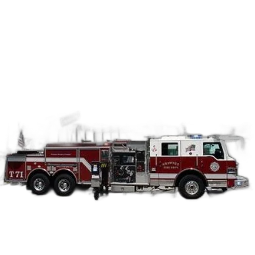 concept art, fire, red, truck, words, operation, 100, news transparent PNG cut-out