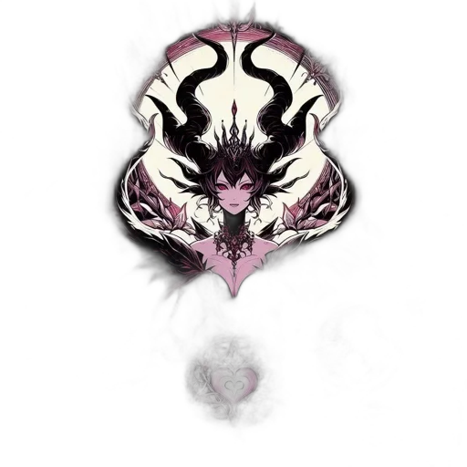 mask, dragon, creature, crown, concept art, fantasy art, pixel art, 3d render transparent PNG cut-out