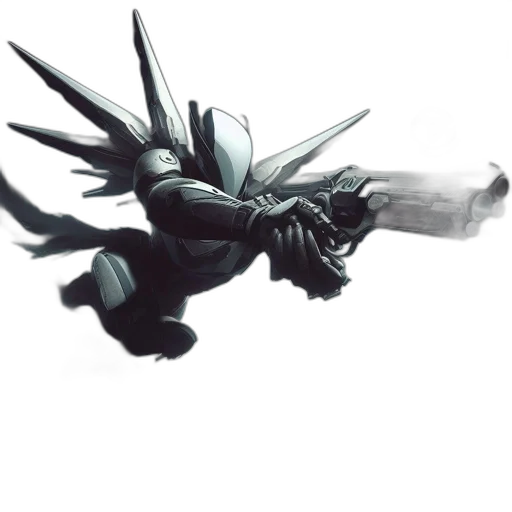 weapon, dragon, sword, staff, concept art, 3d render, fantasy art, comic book art transparent PNG cut-out