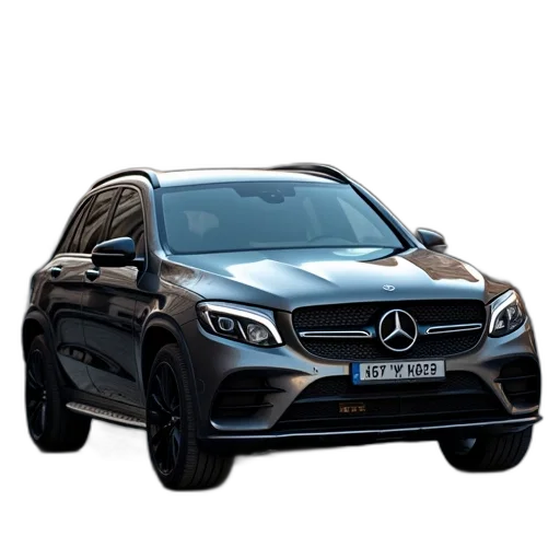 car, 3d render, photorealistic, mercedes transparent PNG cut-out