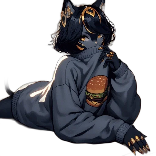 staff, food, creature, animal, watercolor, pixel art, concept art, fantasy art transparent PNG cut-out