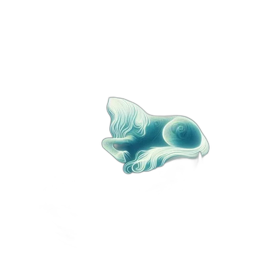 animal, flower, shoes, creature, 3d render, concept art, watercolor, vaporwave transparent PNG cut-out