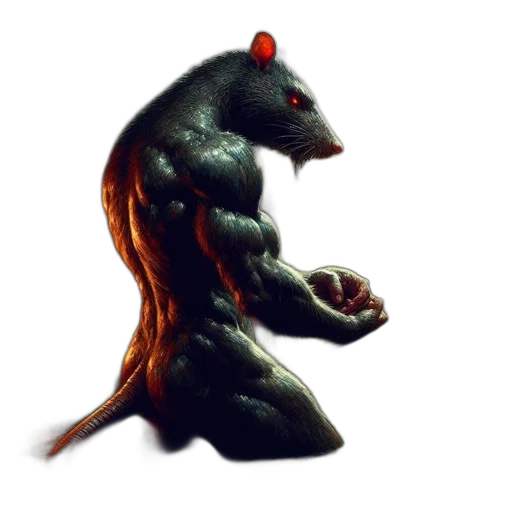 creature, animal, hair, dragon, concept art, 3d render, photorealistic, fantasy art transparent PNG cut-out
