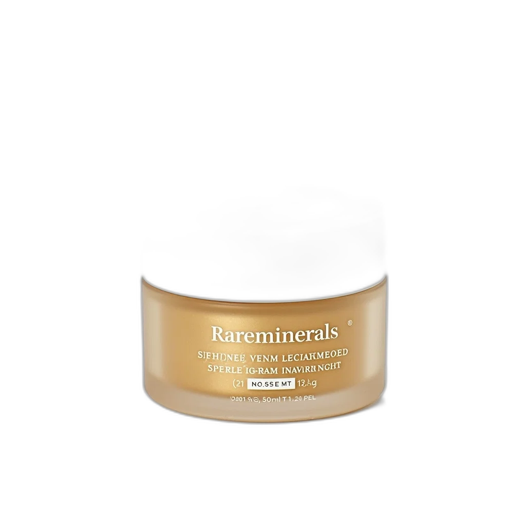 3d render, gold-colored, cosmetic, product, white, lid, displayed, against transparent PNG cut-out