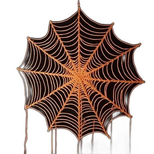 furniture, umbrella, jewelry, creature, 3d render, concept art, yarn, spider transparent PNG cut-out