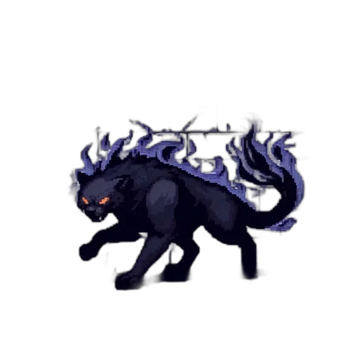 dragon, creature, animal, staff, pixel art, concept art, fantasy art, watercolor transparent PNG cut-out