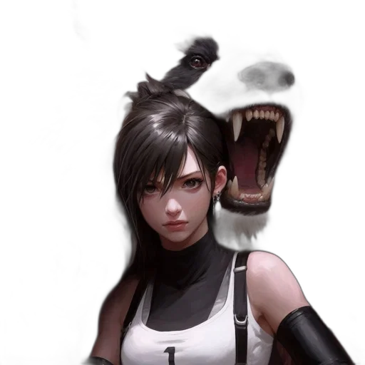 face, creature, mask, weapon, concept art, fantasy art, comic book art, photorealistic transparent PNG cut-out