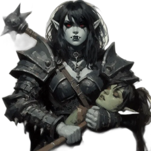 staff, mask, weapon, face, fantasy art, concept art, comic book art, pixel art transparent PNG cut-out