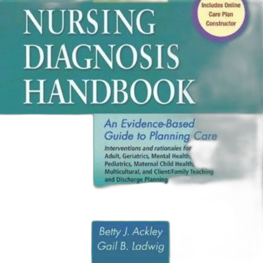 book, cover, titled, nursing, diagnosis, handbook, evidence-based, guide transparent PNG cut-out