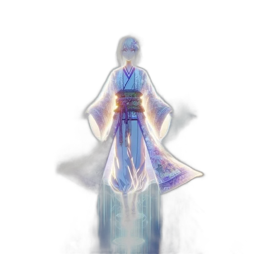 dress, sword, staff, robot, concept art, fantasy art, watercolor, pixel art transparent PNG cut-out