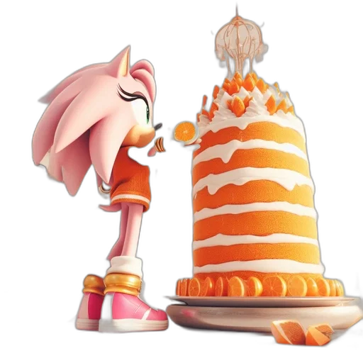crown, food, concept art, 3d render, pixel art, fire, anthropomorphic, hedgehog transparent PNG cut-out