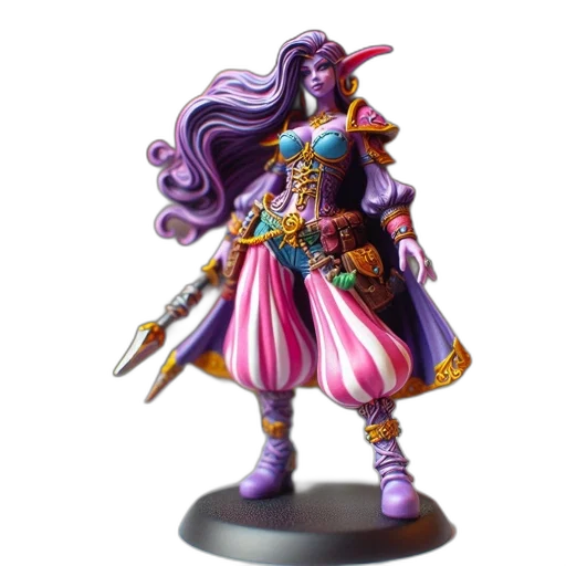staff, jewelry, concept art, fantasy art, 3d render, miniature, figurine, portrays transparent PNG cut-out