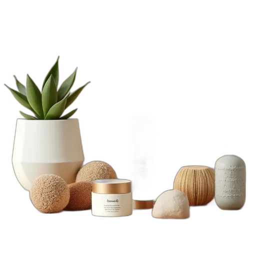 furniture, 3d render, earth tones, monochrome, eco, essentials, essential, kit transparent PNG cut-out