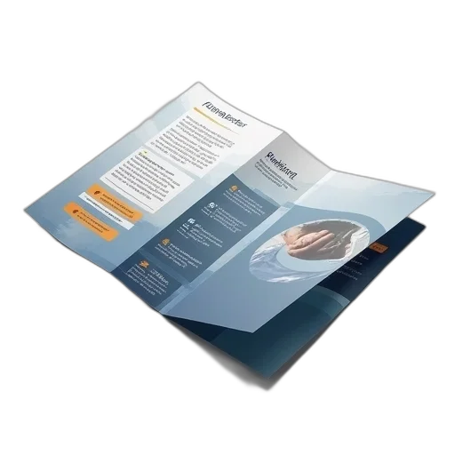 fold, brochure, designed, business, branding transparent PNG cut-out