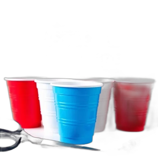 food, bottle, crown, 3d render, blue, colorful, neon, red transparent PNG cut-out