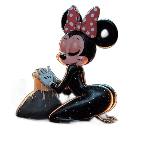 jewelry, creature, mask, concept art, cartoon, fantasy art, minnie, mouse transparent PNG cut-out