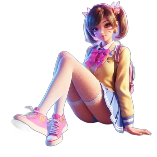 shoes, jacket, dress, staff, pixel art, anime, vaporwave, concept art transparent PNG cut-out
